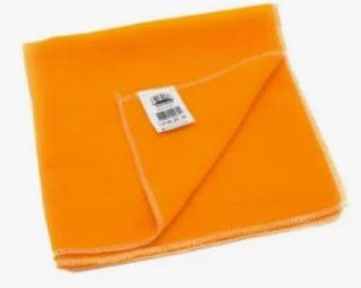 Pano Pó Flanela Laranja 50x50cm (00195) 