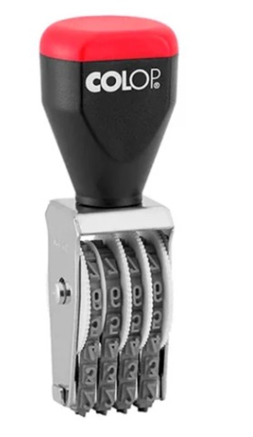 Carimbo Datador Colop 04000