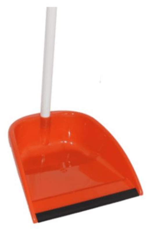 Apanhador Plastico C/Cabo E Borracha Ref.00513