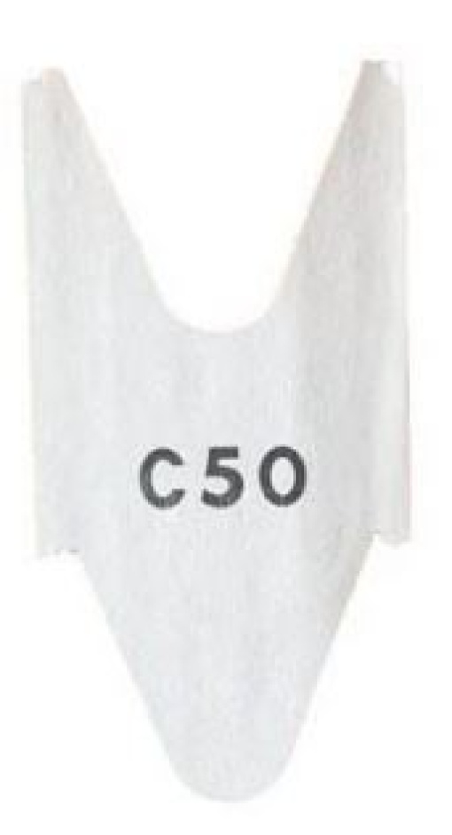 Rolo Senhas de Vez 2 Digitos Branco