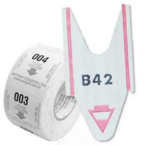 Rolo Senha de Vez 2 Digitos Verde