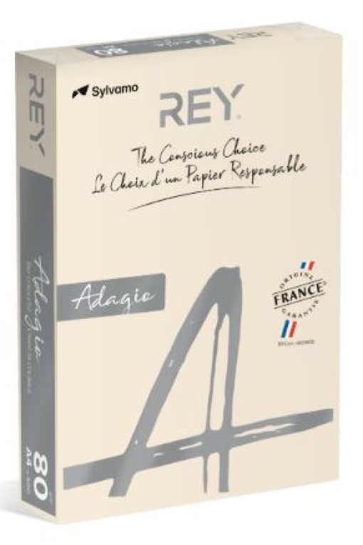 Papel Copia Adagio A4 80gr Marfim/Creme (CD93) (Resma)