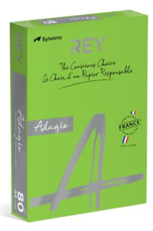 Papel Copia Adagio A4 80gr Verde Intenso (CD52) (Resma)