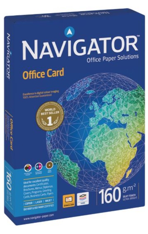 Papel Copia Navigator A3 160gr (Mc.250fls)