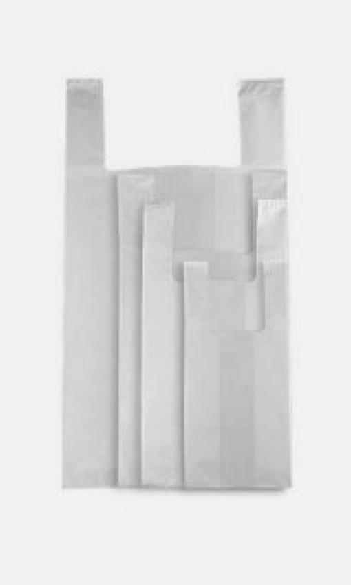 Saco Plastico C/Asa Branco 55x60x0,055 (4) (5kg)