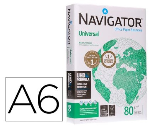 Papel Copia Navigator A4 Cortado em A6 (Resma)