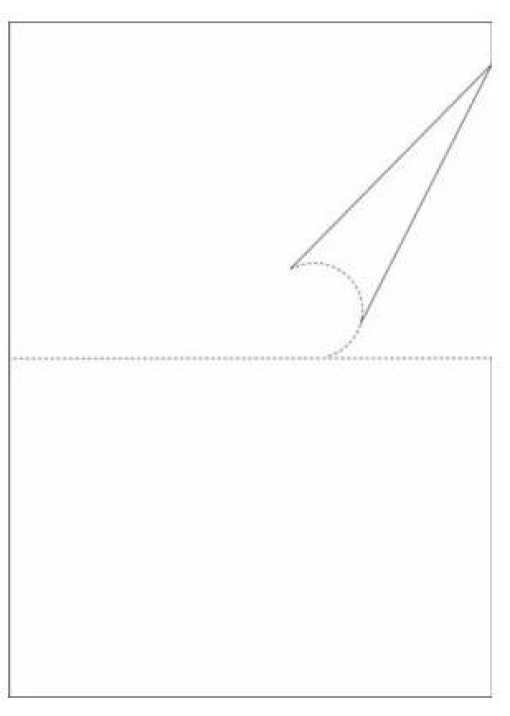 Papel A4 80gr C/Picote ao Meio (Resma)