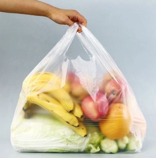 Saco Plastico C/Asa Transparente BD Cristal 40x45 (5kg)