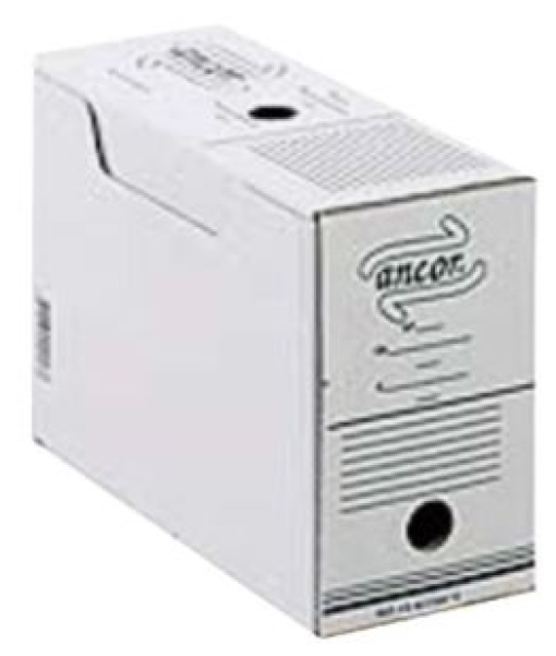 Caixa Arquivo Definitivo Ancor CX-AZ-CAN L140 Branca (365x247x140mm)