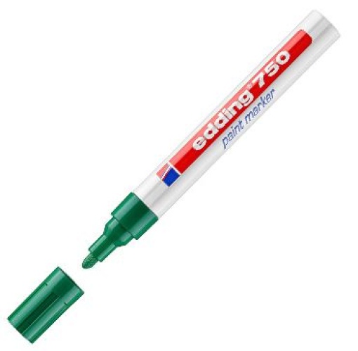 Marcador Edding 750 Verde
