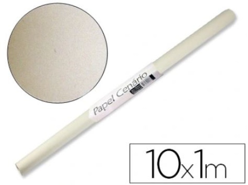 Rolo Papel Cenario 1m x 10mt Branco