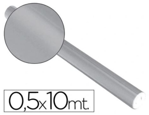 Papel Metalizado Sadipal 50x10mt 65gr Prateado