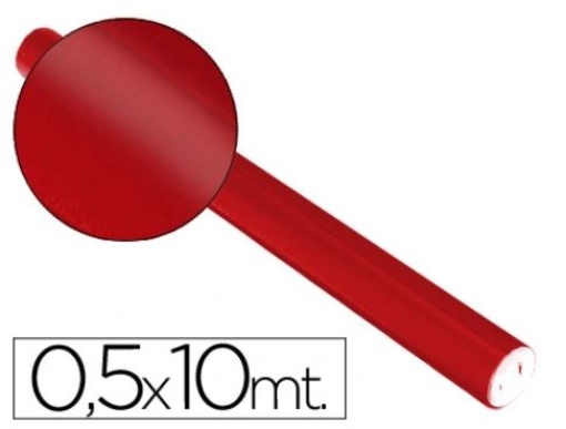 Papel Metalizado Sadipal 50x10mt 65gr Vermelho