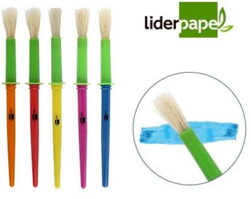 Pincel Escolar Liderpapel Medio (PI15)