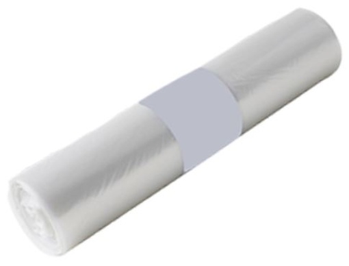 Saco Lixo Branco 45x47 20L C/Fecho 20un