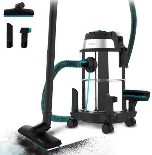 Aspirador Cecotec Conga Rockstar Wet & Dry Steel