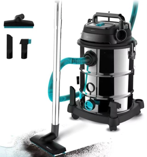 Aspirador Cecotec Conga Rockstar Wet & Dry Steel Pro