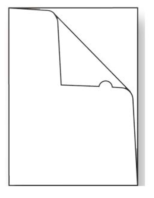 Bolsa Catálogo Roma A4 Em L Transparente Pack 50 