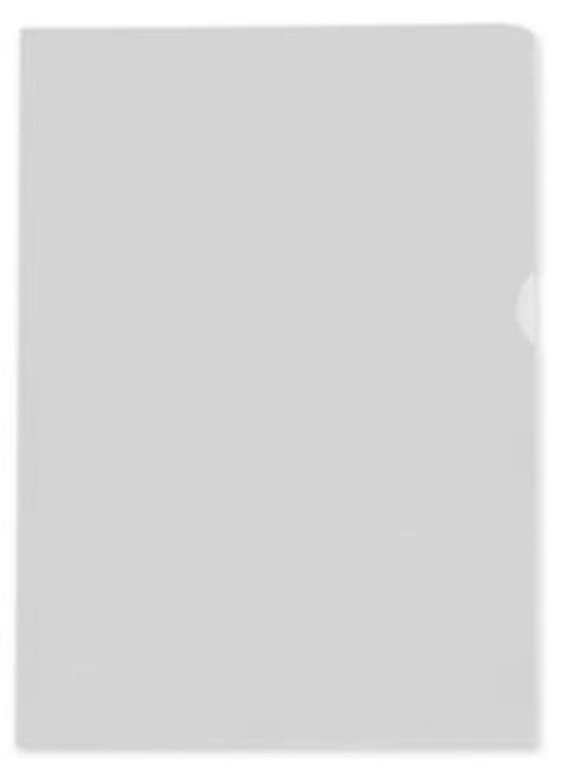 Bolsa Plastico em L A4 Cristal Pack de 25uni