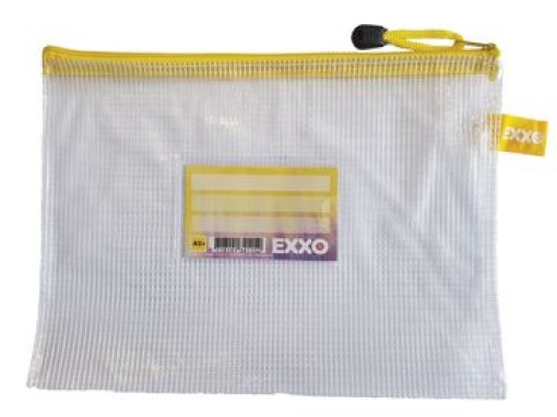 Bolsa Plastico A5 C/Reforco Fio e Fecho Correr