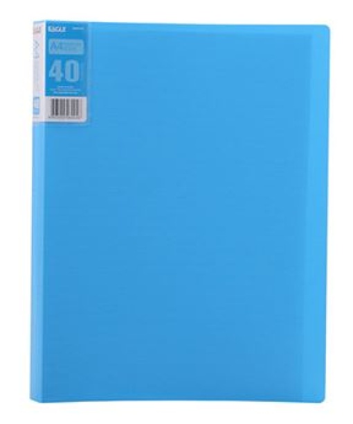 Pasta C/40 Bolsas Catalogo Eagle Azul