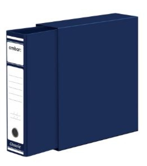 Pasta de Arquivo Ambar Classic C/Caixa L80 Azul