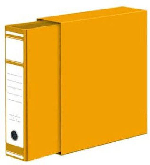 Pasta de Arquivo Ambar Classic C/Caixa L80 Amarela