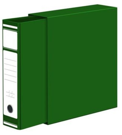 Pasta de Arquivo Ambar Classic C/Caixa L80 Verde