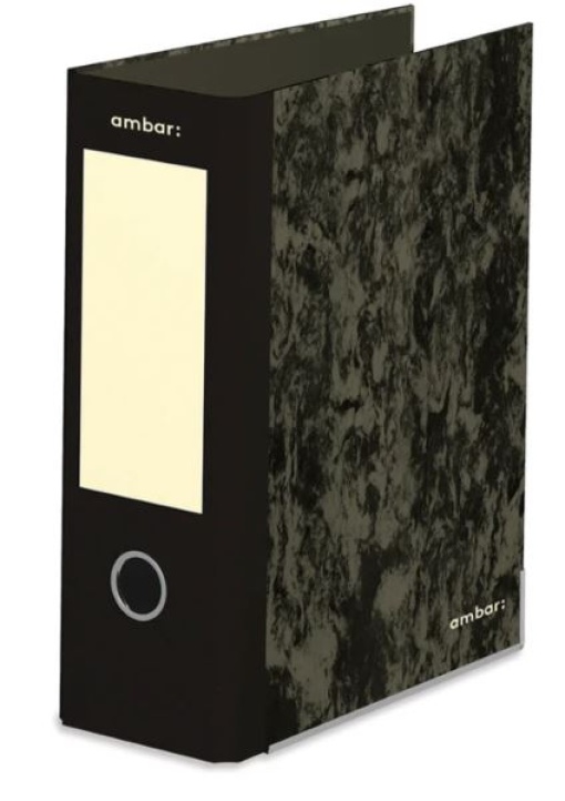 Pasta de Arquivo Tela Ambar L80 4/F (A5 Ao Alto)