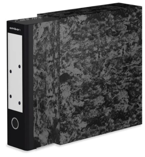 Pasta de Arquivo Definitivo C/Caixa Ambar L80 (50PAZ Comercial)