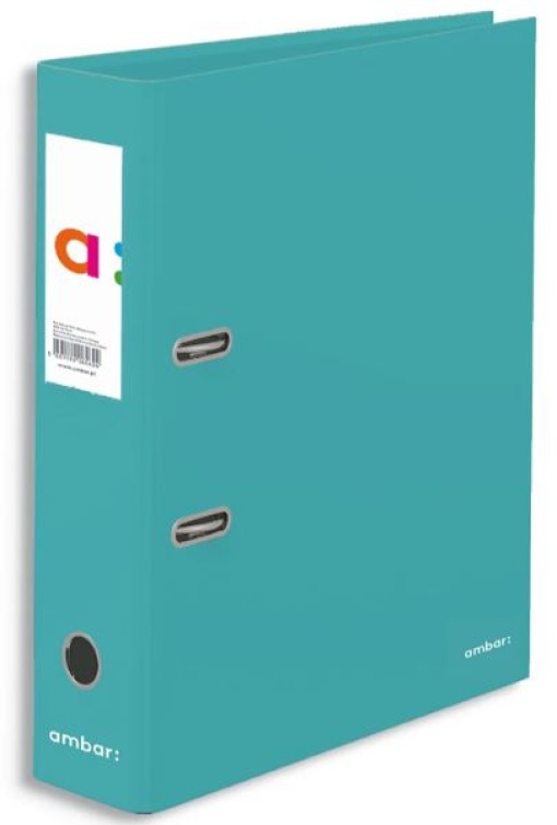 Pasta de Arquivo Ambar School L80 Azul Celeste Lisa