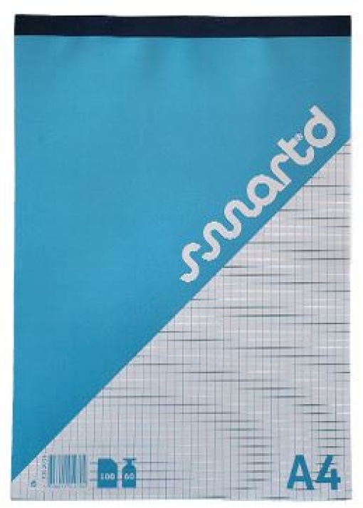 Bloco Apontamentos A4 Quadriculado