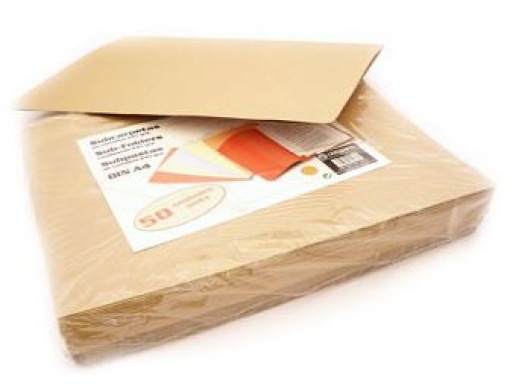 Dossier Cartolina Kraft Simples 314x235mm S/Ferragem