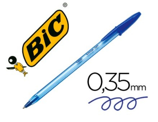 Esferografica Ball Point BIC Cristal Soft Azul