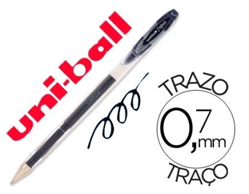 Esferografica Gel Uni-ball Signo UM120 0,7mm Preta