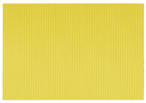 Cartão Canelado Colorido 50x70cm Amarelo Folha