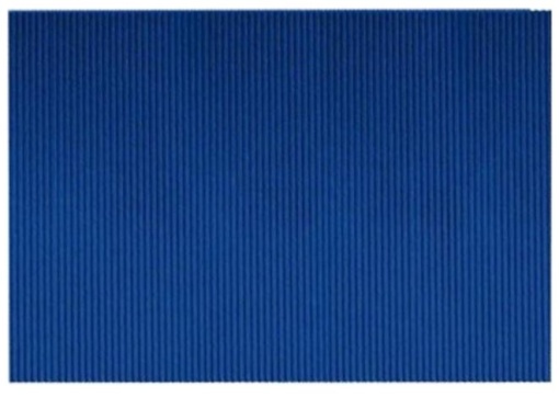 Cartão Canelado Colorido 50x70cm Azul Folha