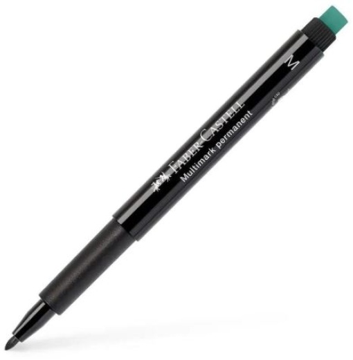 Marcador Permanente Faber-Castell 1525 0.9mm M Preto