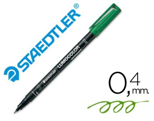 Marcador Acetato Lumocolor Ref. 313-5 (S) Verde