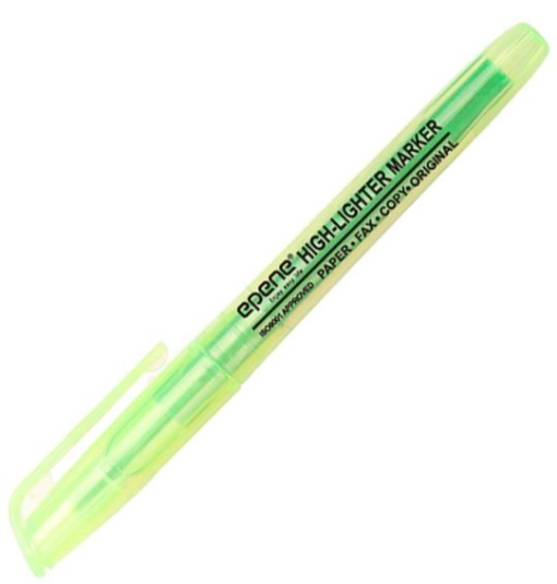 Marcador Fluorescente Epene EP10-0112 Verde (Caneta)