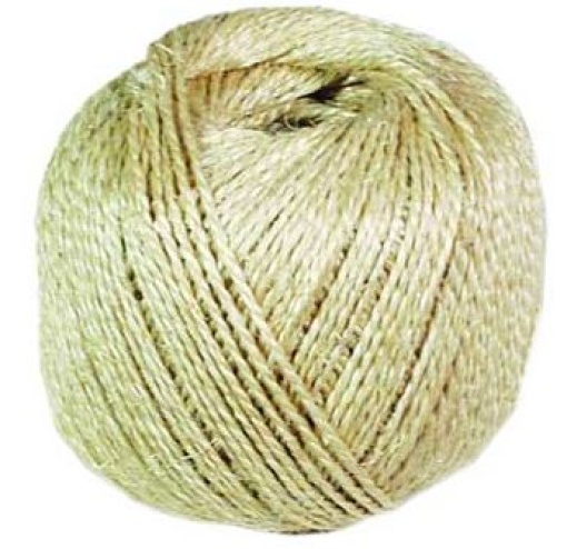 Fio Sisal 3 Cabos 600/ 3 (200 metros) 1kg em Novelo