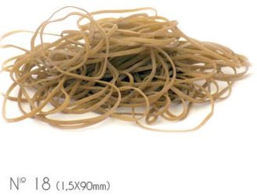 Elasticos 1,5x90mm Nº18 1Kg