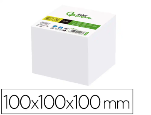 Bloco Notas Liderpapel Colado Branco 1000Fls 100x100x100 (TA02)