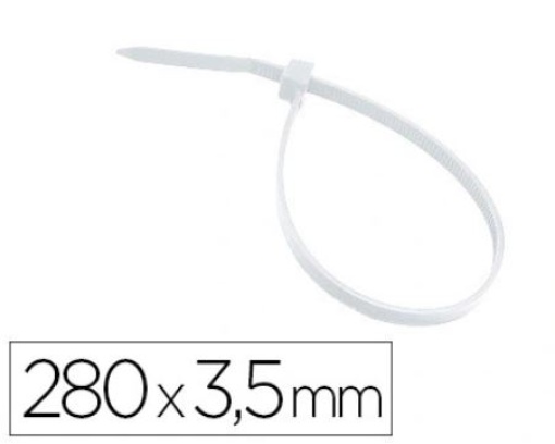 Abracadeira 3M Branca 280x3,5mm 100uni