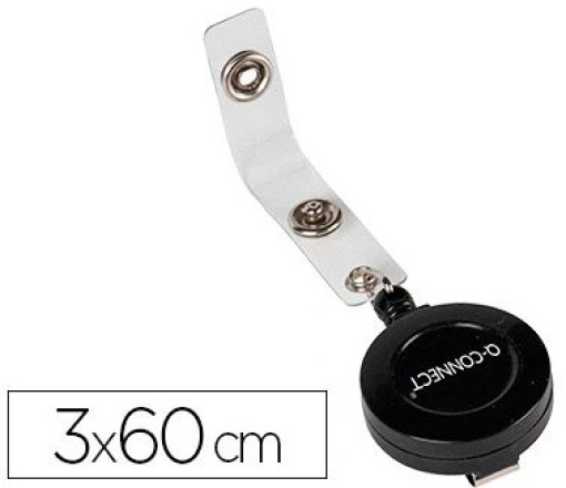 Cordao Extensivel p/ Identificador Q-Connect KF14147 3x60cm