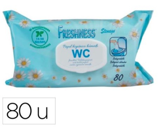 Toalhita Vivo P/WC Pack 60uni