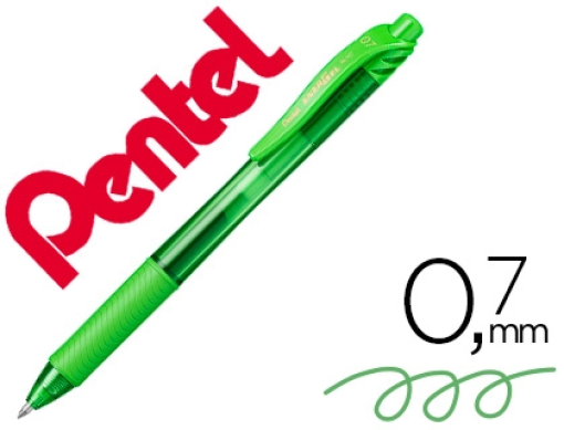 Esferografica Pentel Energel BL-107 0,7mm Verde Lima (BL107-KX)