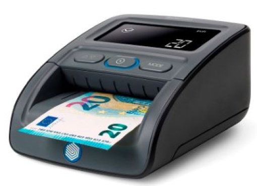 Detetor e Contador Notas Falsas Safescan 155-S 7 Pontos de Verificacao Atualizavel Por USB ou Cartao SD
