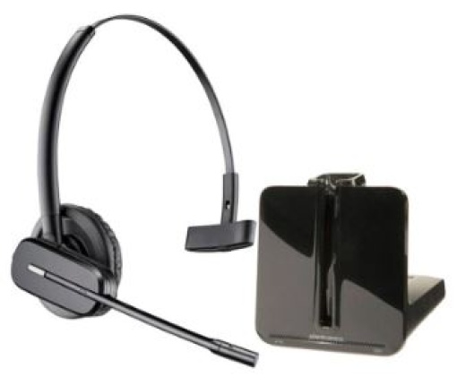 Auricular Plantronics Sem Fios Dect CS540 Cobertura 120m