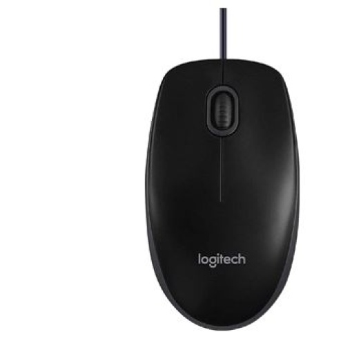 Rato Logitech Optico B100 USB 800 ppp Preto.